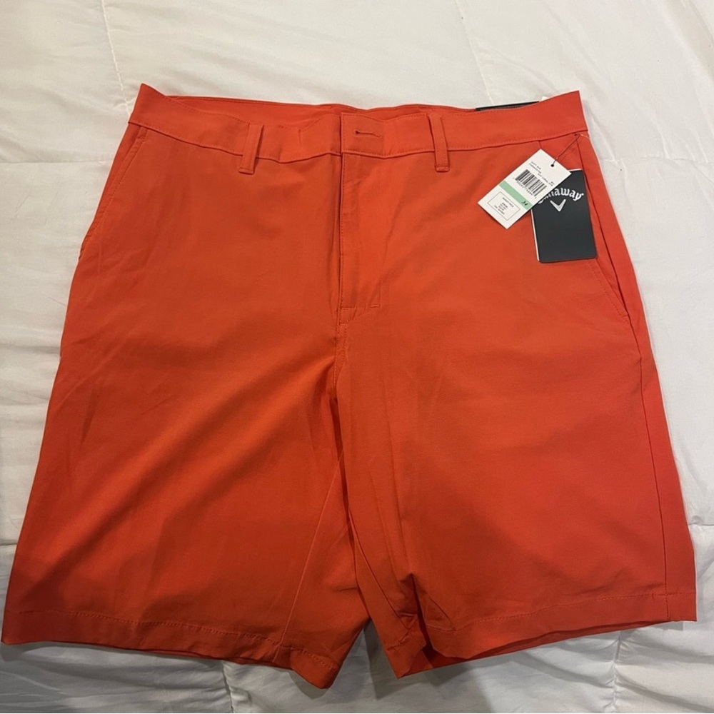 3 New Callaway Mens Stretch Golf Short 34 Waist